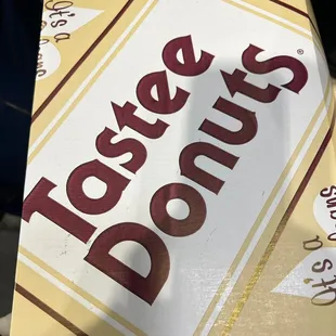 a box of donuts