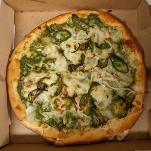 Small chutney pizza