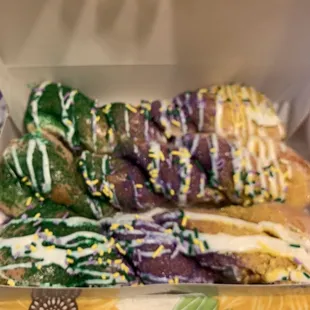 Twist Glazed King Cake