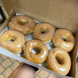1/2 dozen donuts