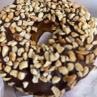 Peanut donut...yes!!