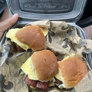 Breakfast Sliders