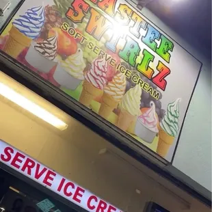 an ice cream shop
