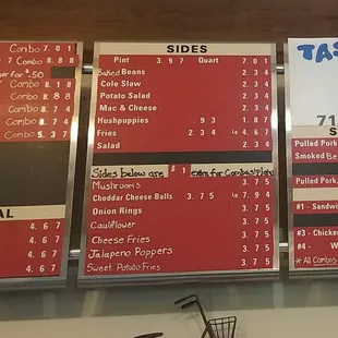 Much bigger menu than I expected!