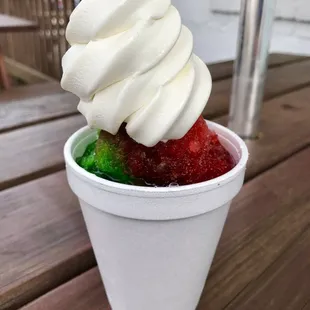 Wild cherry and lime tastee top.