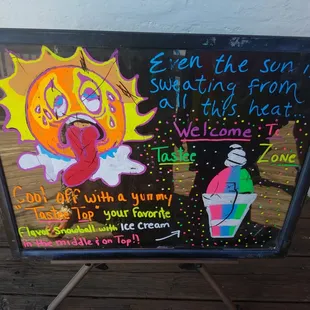 Ice cream on top of your snowball!