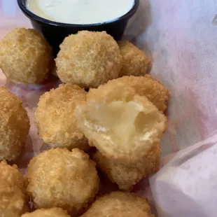 It looks melted, but it was a congealed lump.