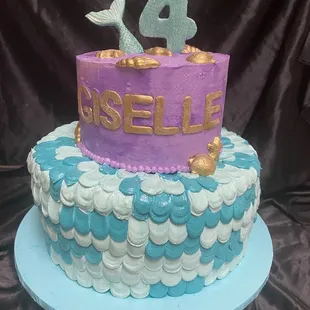Fun mermaid themed birthday!
