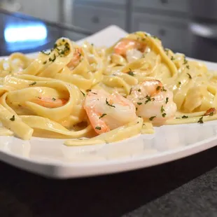 Shrimp Alfredo