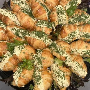 25 Mini Chicken Salad Crossiants perfect for your next luncheon - Only $35