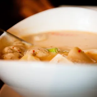 Thai Pumpkin Coconut Soup- sweet and delicious!