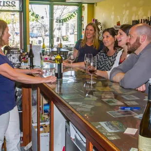 Belly up to the bar and have a taste!