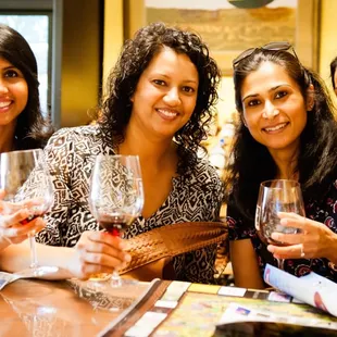 Cheers to great friends and family!