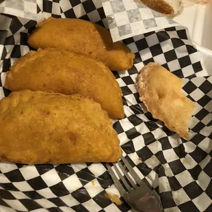 Variety of Empanadas