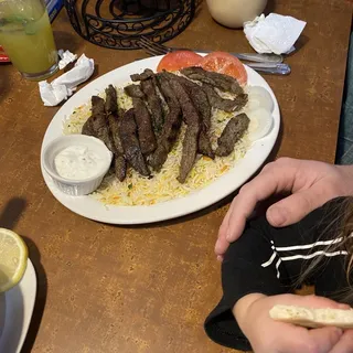 Beef Shawarma Platter