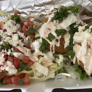 Texas Street Balls, a Texas style potato ball