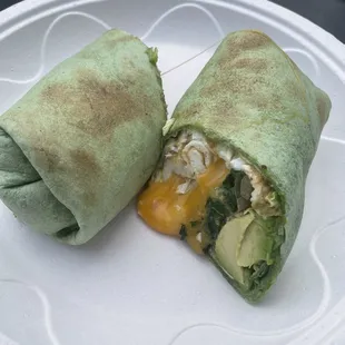 Avocado Egg Wrap