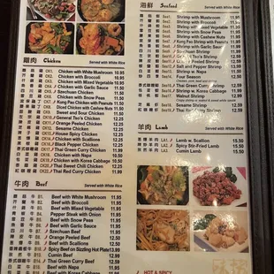menu, sushi and sashimi