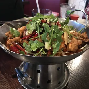 Beef Dry Hot Pot