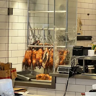 Ordered the roasted duck box to go