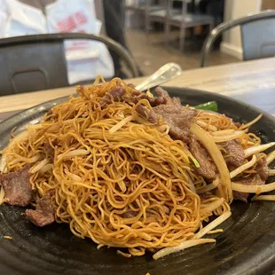 Beef chow mein
