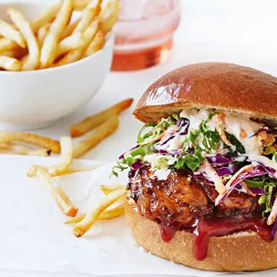 BBQ Chicken Burger