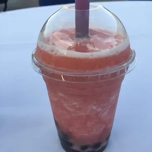 Strawberry Bubble Tea