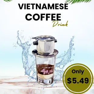 a vietnamese coffee drink