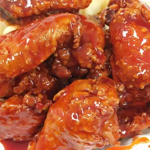 Honey BBQ wings