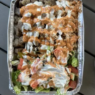 Combo over rice