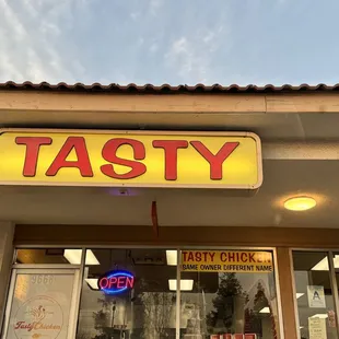 the front of a restaurant