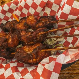 Chicken on the Stick