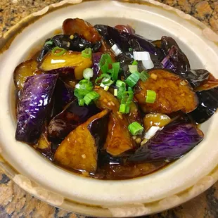 Spicy Stewed Eggplant