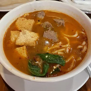 Szechuan Spicy Beef Noodle Soup