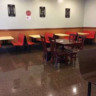 sushi and sashimi, interior