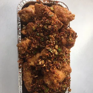 Salt&amp;pepper chicken wings