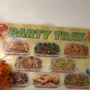 Party trays