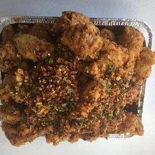 Salt&amp;pepper chicken wings