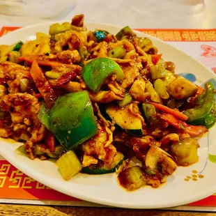 Sichuan Hot Garlic Chicken