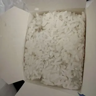 White Steamed Rice