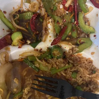 Mongolian Beef Combination Special