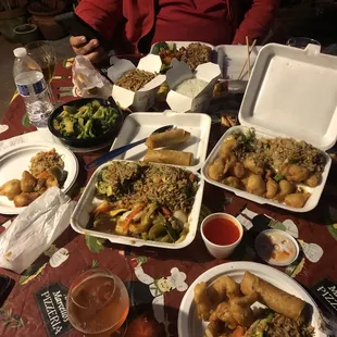 Our Tasty China feast!