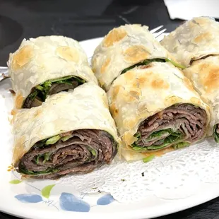 Beef Onion Pancakes