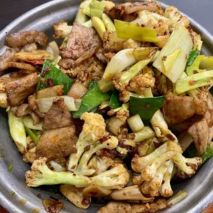 Dry Pot Cauliflower (干鍋花菜); IG: @katzlundell
