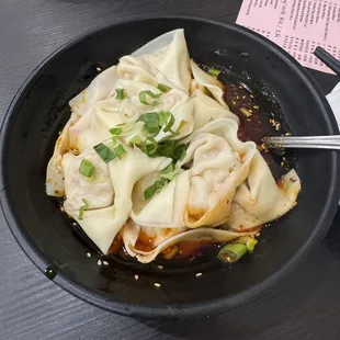 Spicy Pork Wonton Soup