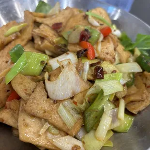 Dry Hot Pot Tofu