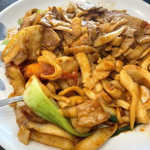 Stir Fried Knife Shaved Noodle