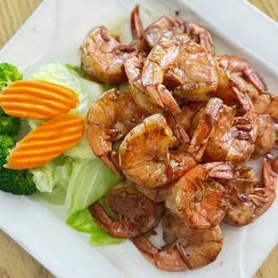New Items added to the menu: Mala Shrimp (has shell)