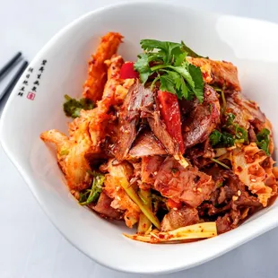 Mixed Beef W/ Hot Sauce