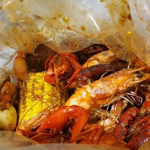 Shrimp with Crayfish combo